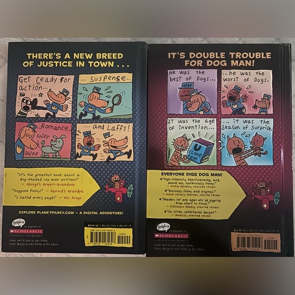 Dog Man and Dog Man A Tale Of Two Kitties Books - Picture 6 of 6